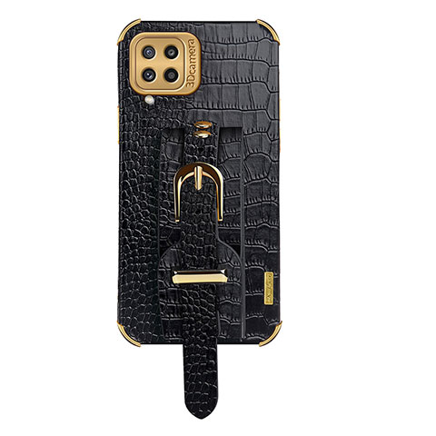 Funda Lujo Cuero Carcasa XD5 para Samsung Galaxy M32 4G Negro