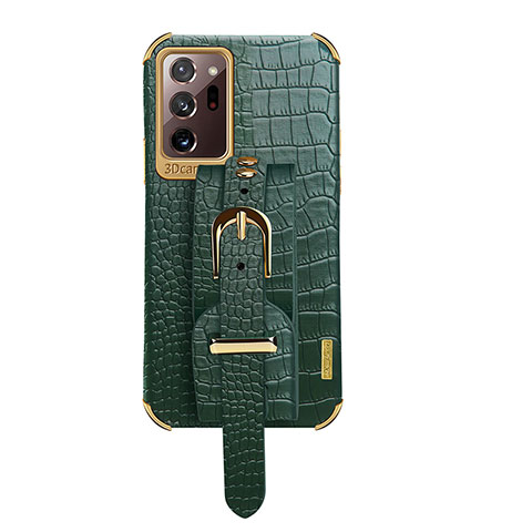 Funda Lujo Cuero Carcasa XD5 para Samsung Galaxy Note 20 Ultra 5G Verde