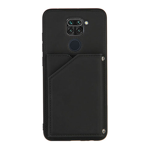 Funda Lujo Cuero Carcasa Y01B para Xiaomi Redmi 10X 4G Negro