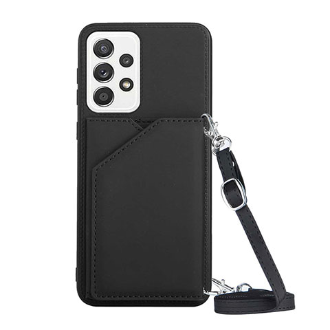 Funda Lujo Cuero Carcasa Y02B para Samsung Galaxy A33 5G Negro