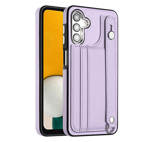 Funda Lujo Cuero Carcasa YB1 para Samsung Galaxy A04s Morado