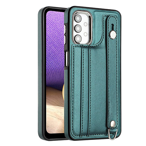 Funda Lujo Cuero Carcasa YB1 para Samsung Galaxy A13 4G Verde