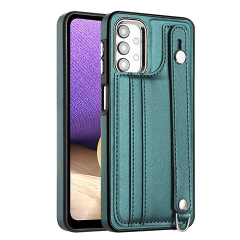 Funda Lujo Cuero Carcasa YB1 para Samsung Galaxy A32 5G Verde