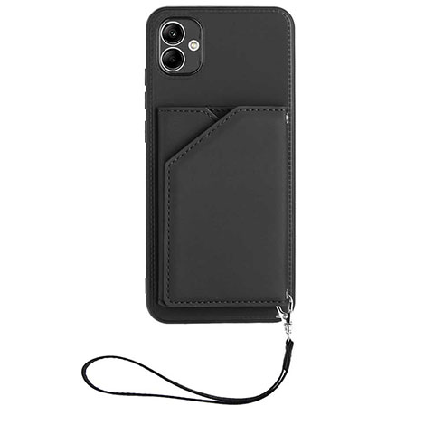 Funda Lujo Cuero Carcasa YB2 para Samsung Galaxy A04 4G Negro