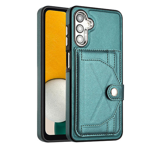 Funda Lujo Cuero Carcasa YB2 para Samsung Galaxy A04s Verde