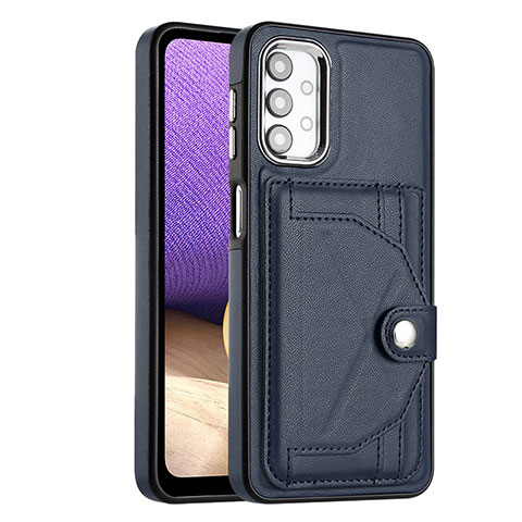 Funda Lujo Cuero Carcasa YB2 para Samsung Galaxy A13 4G Azul