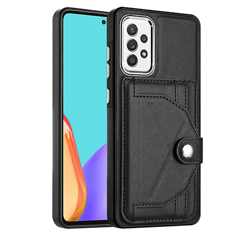 Funda Lujo Cuero Carcasa YB2 para Samsung Galaxy A32 4G Negro