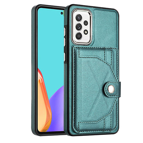 Funda Lujo Cuero Carcasa YB2 para Samsung Galaxy A32 4G Verde