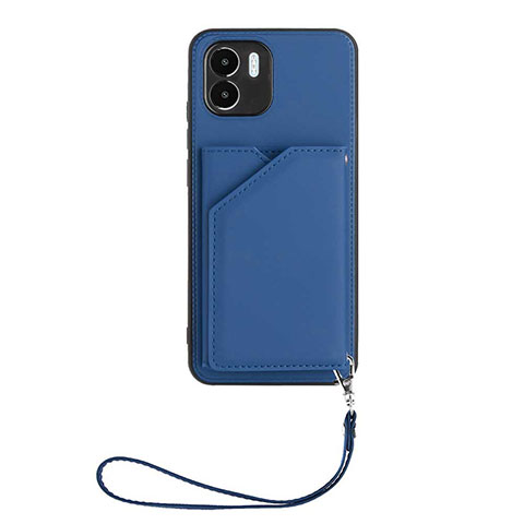 Funda Lujo Cuero Carcasa YB2 para Xiaomi Poco C50 Azul