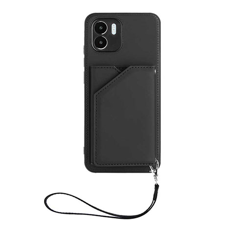 Funda Lujo Cuero Carcasa YB2 para Xiaomi Poco C50 Negro