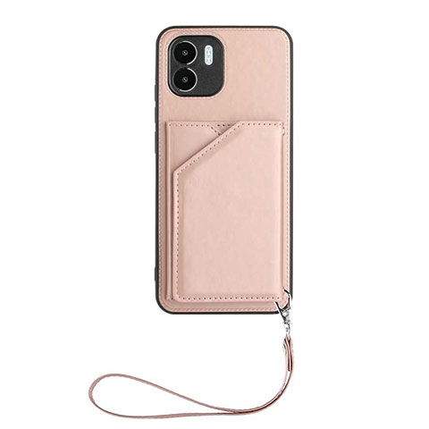 Funda Lujo Cuero Carcasa YB2 para Xiaomi Redmi A1 Oro Rosa