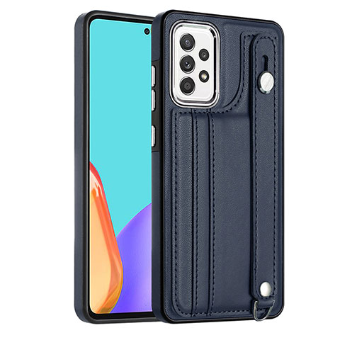 Funda Lujo Cuero Carcasa YB3 para Samsung Galaxy A32 4G Azul