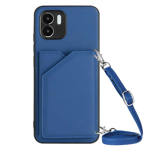 Funda Lujo Cuero Carcasa YB3 para Xiaomi Redmi A1 Azul