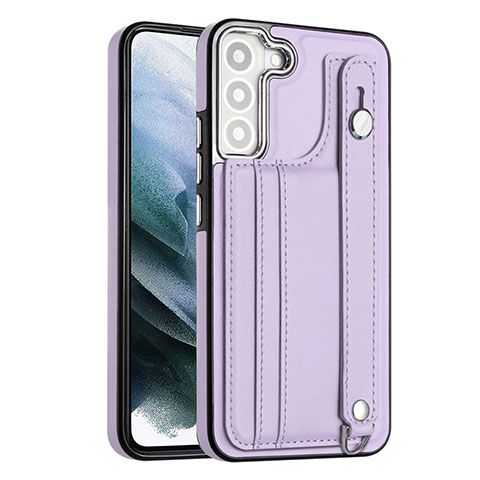 Funda Lujo Cuero Carcasa YB4 para Samsung Galaxy S23 5G Morado