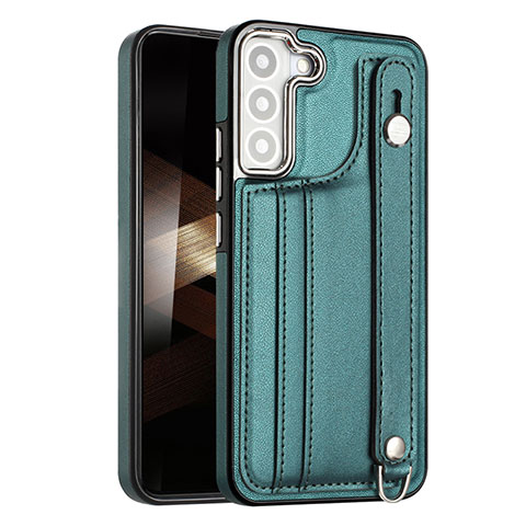 Funda Lujo Cuero Carcasa YB4 para Samsung Galaxy S24 5G Verde