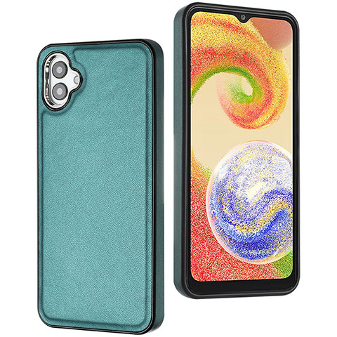 Funda Lujo Cuero Carcasa YB6 para Samsung Galaxy F04 Verde