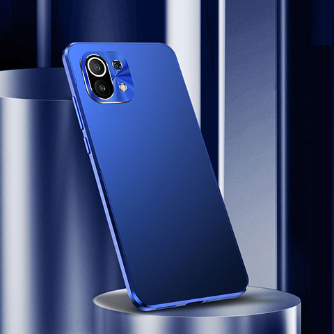 Funda Lujo Marco de Aluminio Carcasa M01 para Xiaomi Mi 11 5G Azul