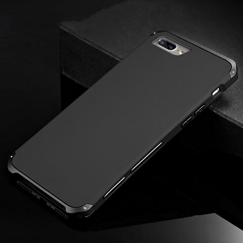 Funda Lujo Marco de Aluminio Carcasa para Apple iPhone 7 Plus Negro