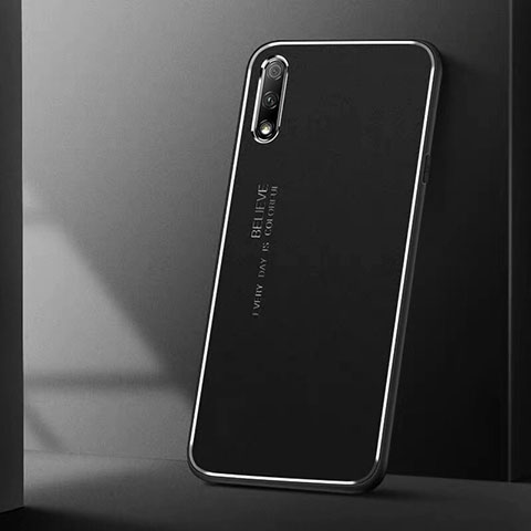 Funda Lujo Marco de Aluminio Carcasa para Huawei Honor 9X Negro