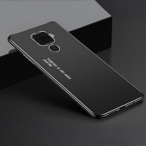 Funda Lujo Marco de Aluminio Carcasa para Huawei Mate 30 Lite Negro