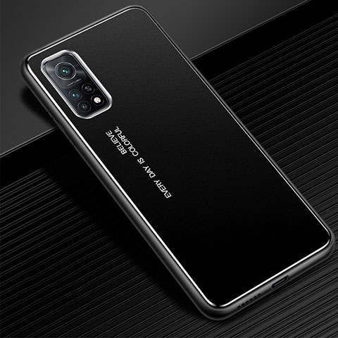 Funda Lujo Marco de Aluminio Carcasa para Xiaomi Redmi K30S 5G Negro