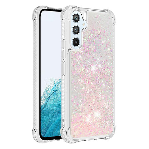 Funda Silicona Carcasa Goma Bling-Bling YB3 para Samsung Galaxy A54 5G Rosa