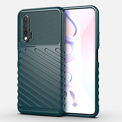 Funda Silicona Carcasa Goma Line C01 para Huawei Nova 6 5G Verde