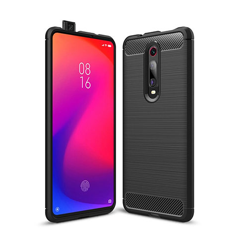 Funda Silicona Carcasa Goma Line C01 para Xiaomi Mi 9T Negro