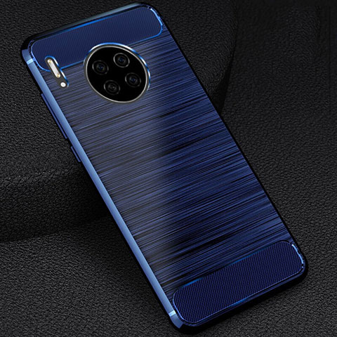 Funda Silicona Carcasa Goma Line C02 para Huawei Mate 30 Azul