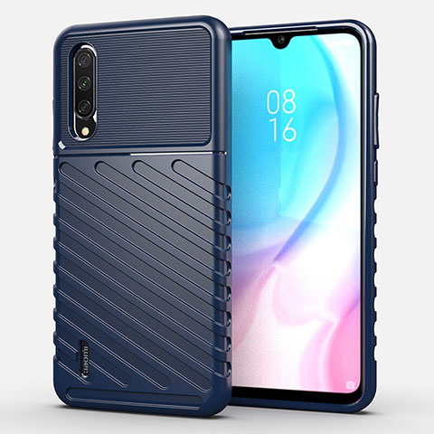 Funda Silicona Carcasa Goma Line C02 para Xiaomi Mi A3 Azul