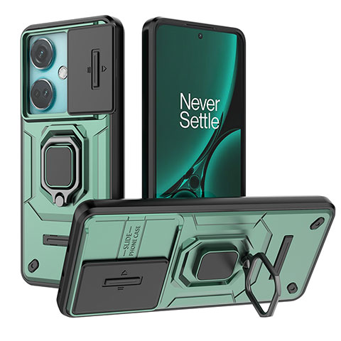 Funda Silicona Carcasa Goma Line KC1 para Oppo K11 5G Verde