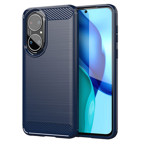 Funda Silicona Carcasa Goma Line MF1 para Huawei P50 Pro Azul