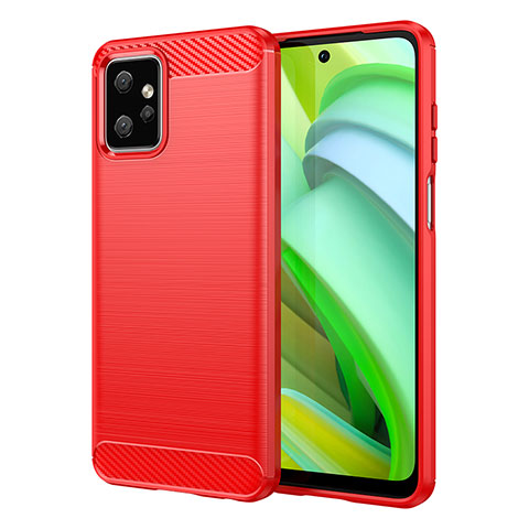 Funda Silicona Carcasa Goma Line MF1 para Motorola Moto G Power 5G (2023) Rojo