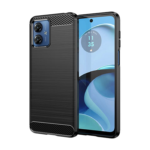 Funda Silicona Carcasa Goma Line MF1 para Motorola Moto G14 Negro