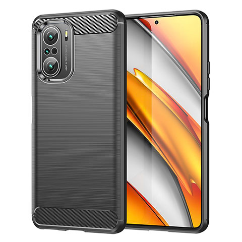 Funda Silicona Carcasa Goma Line MF1 para Xiaomi Mi 11X Pro 5G Negro