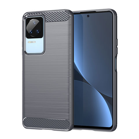 Funda Silicona Carcasa Goma Line MF1 para Xiaomi Redmi K60E 5G Gris