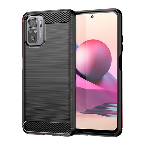 Funda Silicona Carcasa Goma Line MF1 para Xiaomi Redmi Note 11 SE India 4G Negro