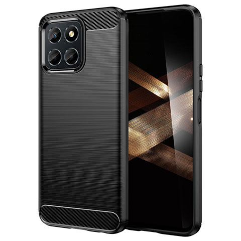 Funda Silicona Carcasa Goma Line para Huawei Honor X8b Negro