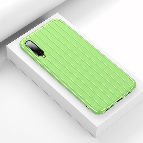 Funda Silicona Carcasa Goma Line para Huawei P Smart Pro (2019) Verde