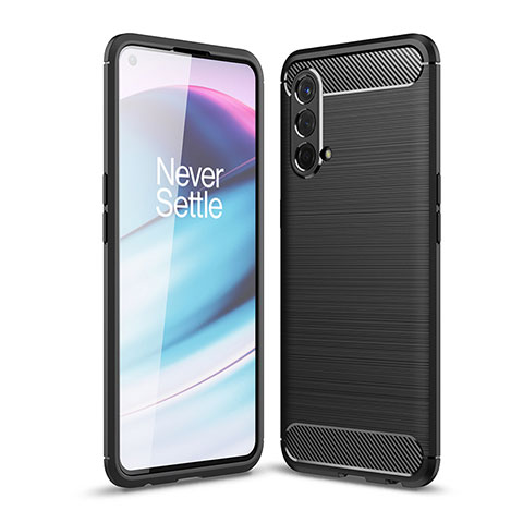 Funda Silicona Carcasa Goma Line para OnePlus Nord CE 5G Negro