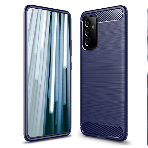 Funda Silicona Carcasa Goma Line para Samsung Galaxy A54 5G Azul