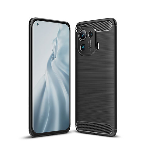 Funda Silicona Carcasa Goma Line para Xiaomi Mi 11 Pro 5G Negro