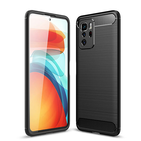 Funda Silicona Carcasa Goma Line para Xiaomi Poco X3 GT 5G Negro