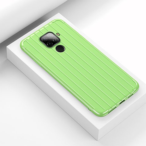 Funda Silicona Carcasa Goma Line S03 para Huawei Nova 5z Verde