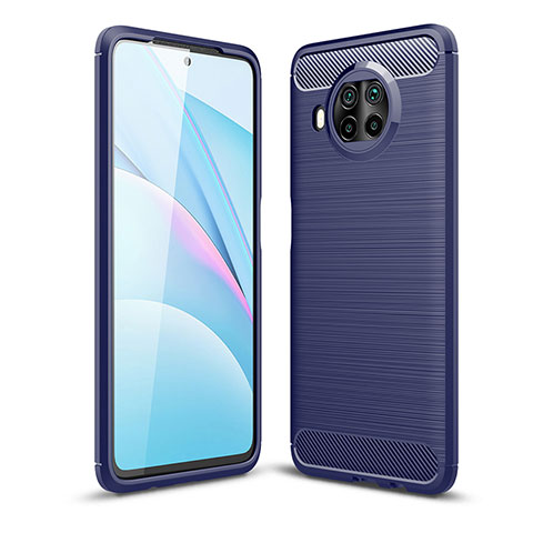 Funda Silicona Carcasa Goma Line WL1 para Xiaomi Mi 10i 5G Azul