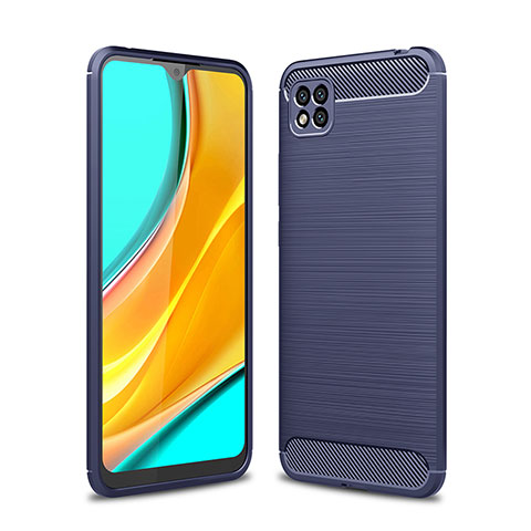 Funda Silicona Carcasa Goma Line WL1 para Xiaomi POCO C3 Azul