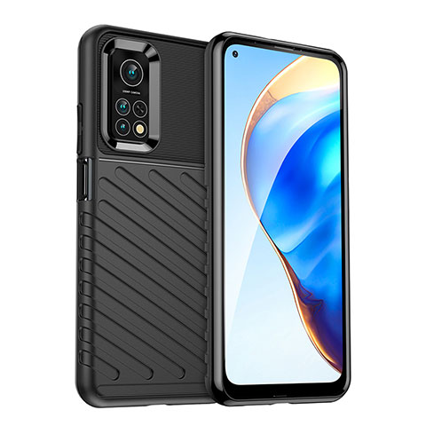 Funda Silicona Carcasa Goma Twill MF1 para Xiaomi Mi 10T Pro 5G Negro