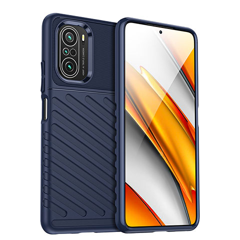 Funda Silicona Carcasa Goma Twill MF1 para Xiaomi Mi 11i 5G Azul