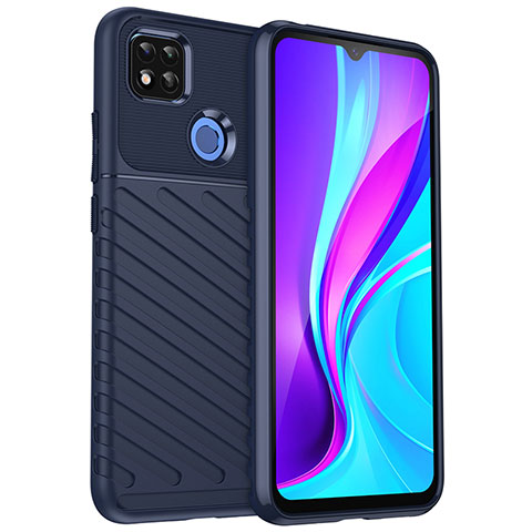 Funda Silicona Carcasa Goma Twill MF1 para Xiaomi POCO C3 Azul