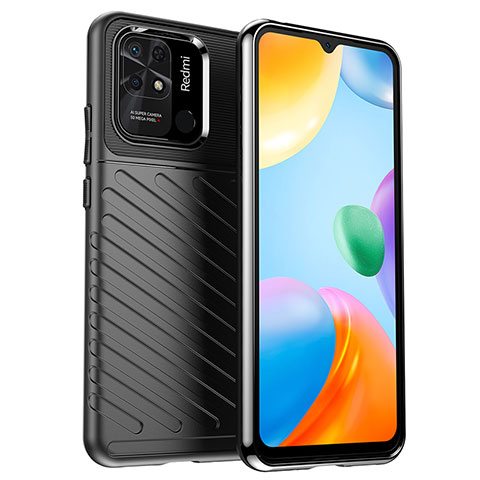 Funda Silicona Carcasa Goma Twill MF1 para Xiaomi Poco C40 Negro